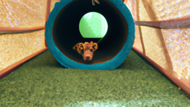 dog training tunnel